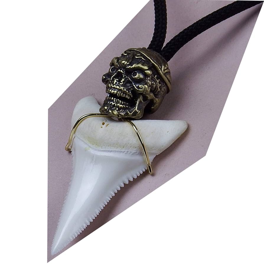 Amazon.co.jp: GemShark サメの歯ネックレス メンズ 1.8インチ